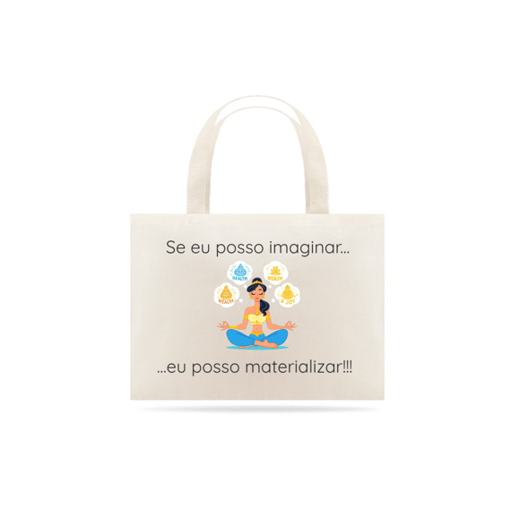 Eco Bag - Se eu posso imaginar, eu posso materializar!!! Modelo 3