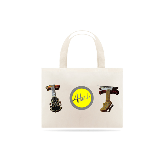 Eco Bag - 4 Hands Luthieria - StLpLogo