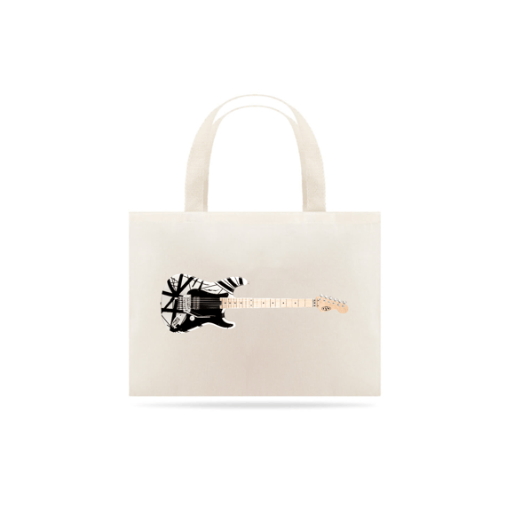 Eco Bag - Guitarra EVH Striped Series Black White