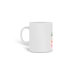 Nome do produto Caneca Cerâmica - Floral 1