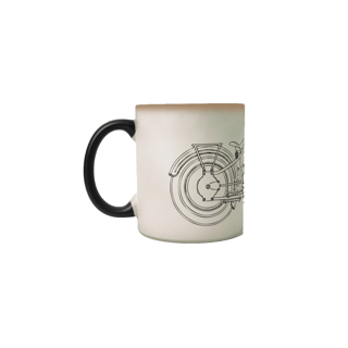 Nome do produto Caneca Mágica - Moto Antiga 2