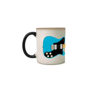 Nome do produto Caneca Mágica - Guitarra Fender American Professional II Telecaster Deluxe Miami Blue - HD