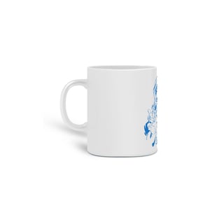 Nome do produto Caneca Cerâmica - Papai Noel 1 - Azul 1
