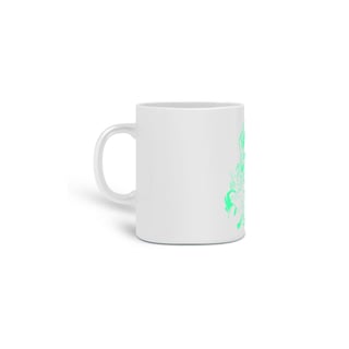 Nome do produto Caneca Cerâmica - Papai Noel 1 - Verde 2