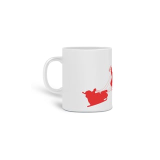 Nome do produto Caneca Cerâmica - Papai Noel 2 - Vermelho