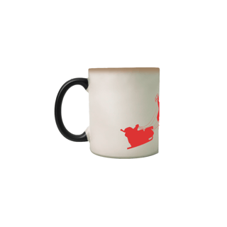 Nome do produto Caneca Mágica - Papai Noel 2 - Vermelho