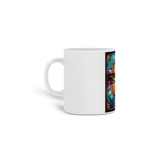 Nome do produto Caneca Cerâmica - Jesus - Vitral 1