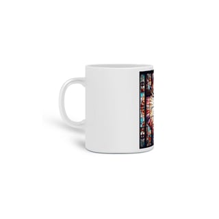 Nome do produto Caneca Cerâmica - Jesus - Vitral 3