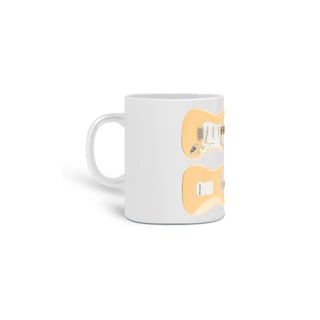 Nome do produto Caneca Cerâmica - Guitarra Fender Stratocaster Yngwie Malmsteen Signature - Model 2