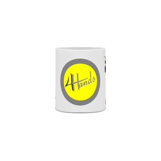 Nome do produto Caneca Cerâmica 4 Hands Luthieria StLpLogo