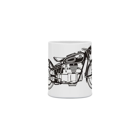 Caneca Cerâmica - Moto Antiga 1