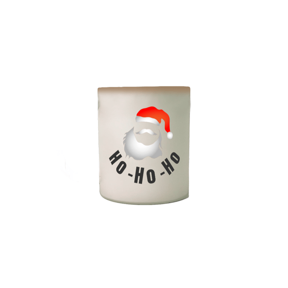 Caneca Mágica - Papai Noel - Ho-Ho-Ho 1 - Preto