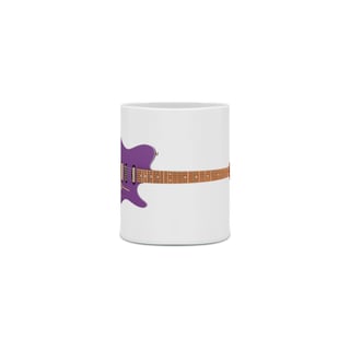 Nome do produto Caneca Cerâmica - Guitarra Ibanez Lari Basilio Signature - LB1 Violet
