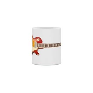 Nome do produto Caneca Cerâmica - Guitarra Gibson 1959 Les Paul Standard Reissue Washed Cherry Sunburst Custom Shop 1