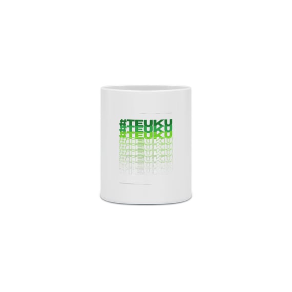 Caneca Cerâmica #teuku 1 