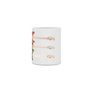 Nome do produto Caneca Cerâmica - Guitarras EVH Striped Series - Full Set - Model 3