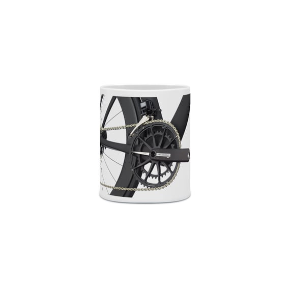 Caneca Cerâmica - Bicicleta - Cannondale - System Six - Hi-Mod - Dura-Ace Di2 - Black - Model 3