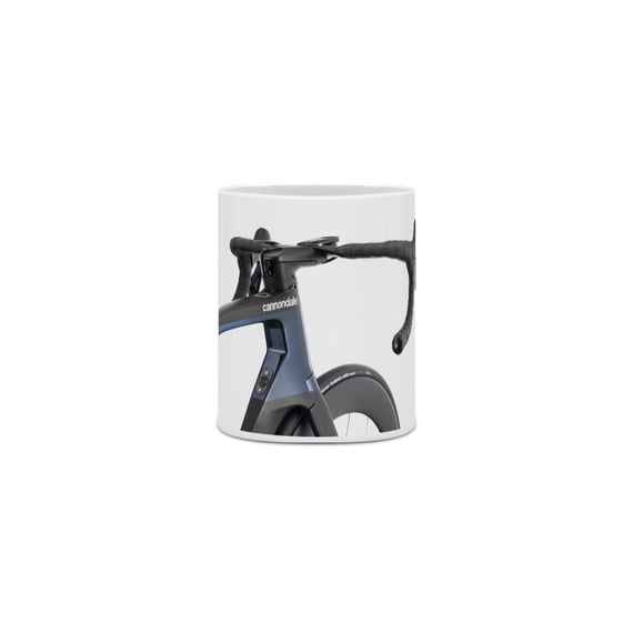 Caneca Cerâmica - Bicicleta - Cannondale - System Six - Hi-Mod - Dura-Ace Di2 - Black - Model 5