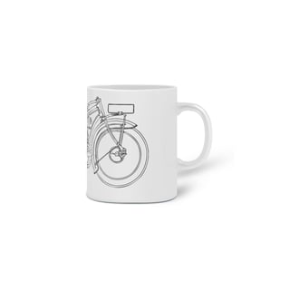 Nome do produto Caneca Cerâmica - Moto Antiga 2