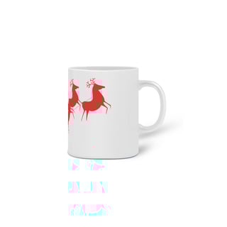 Nome do produto Caneca Cerâmica - Papai Noel 2 - Vermelho