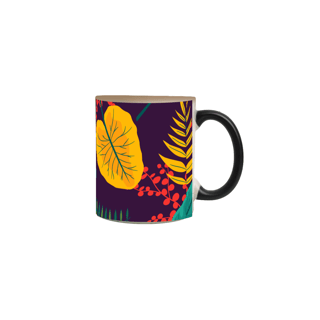Nome do produto Caneca Mágica - Floral 2