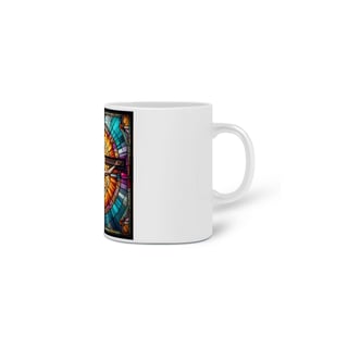 Nome do produto Caneca Cerâmica - Jesus - Vitral 1