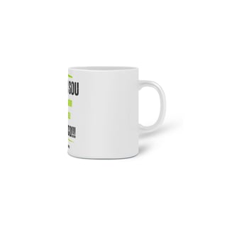 Nome do produto Caneca Cerâmica - Quem eu sou quando ninguém está olhando me fez rico!!! Seja você mesmo o tempo todo!!!