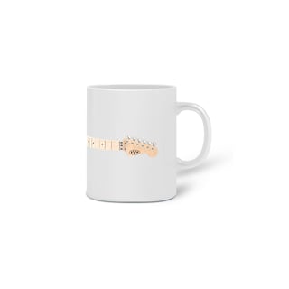 Nome do produto Caneca Cerâmica - Guitarra EVH Striped Series Black White