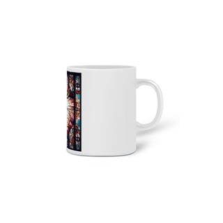 Nome do produto Caneca Cerâmica - Jesus - Vitral 3