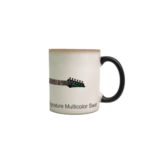 Nome do produto Caneca Mágica - Guitarra Ibanez PIA77 Steve Vai Signature Multicolor Swirl