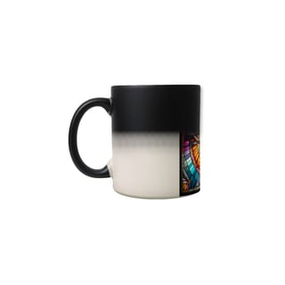 Nome do produto Caneca Mágica- Jesus - Vitral 1