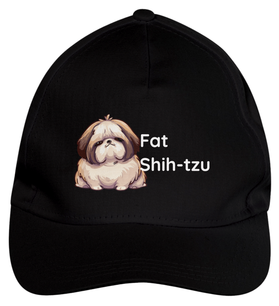 Boné de Brim - Fat Shih-tzu - Modelo 1