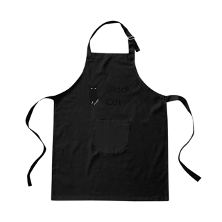 Nome do produto Avental de Brim - Black Cat 1