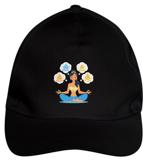 Nome do produto Boné de Brim - Se eu posso imaginar, eu posso materializar!!! Modelo 3