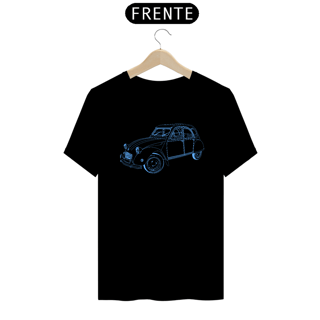 Nome do produto T-Shirt Prime - Carro Antigo 9 Azul 2