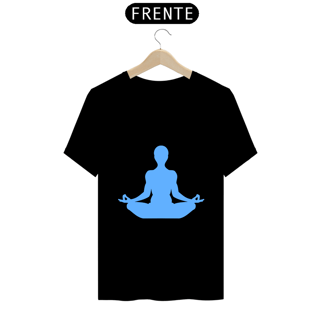 Nome do produto T-Shirt Prime - Meditação 1 - Azul 2