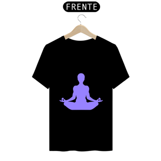 Nome do produto T-Shirt Prime - Meditação 1 - Violeta