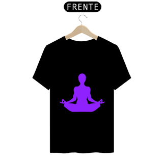 Nome do produto T-Shirt Prime - Meditação 1 - Roxo