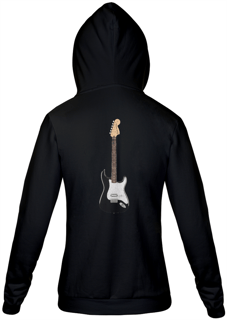 Nome do produto Moletom com Zíper Unissex - Guitarra Fender Tom DeLonge Signature Stratocaster