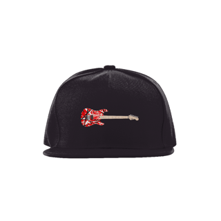 Nome do produto Boné Quality - Guitarra EVH Striped Series Red Black White
