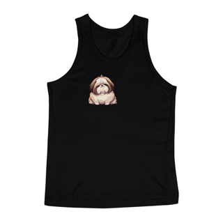Nome do produto Regata Classic - Fat Shih-tzu - Modelo 1