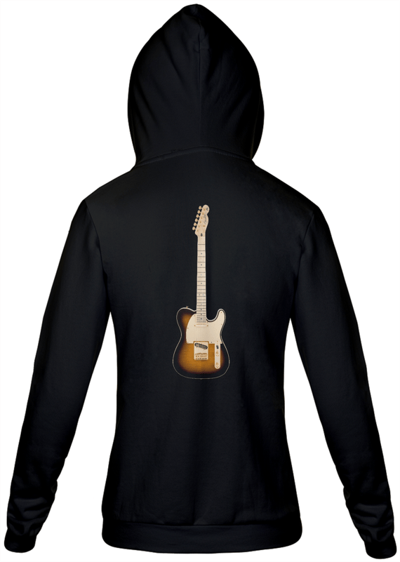 Moletom Zíper - Guitarra Fender Telecaster Richie Kotzen Siganture Tobacco Burst - Model 1