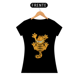 Nome do produto Camiseta Baby Look Prime - Garfield Agarradinho - Model 1