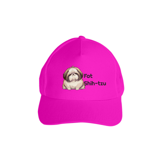 Nome do produto Boné Americano com Tela - Fat Shih-tzu - Modelo 1