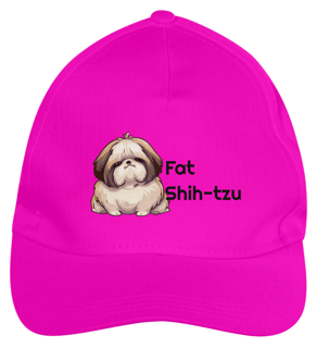 Nome do produto Boné de Brim - Fat Shih-tzu - Modelo 1
