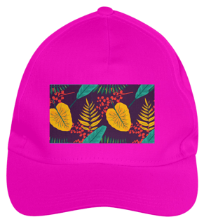 Nome do produto Boné de Brim - Floral 2