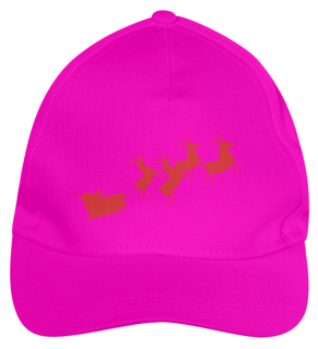 Nome do produto Boné de Brim - Papai Noel 2 - Vermelho