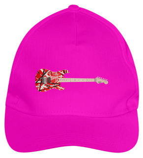 Nome do produto Boné de Brim - Guitarra EVH Striped Series Red Black White