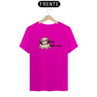 Nome do produto T-Shirt Classic - Fat Shih-tzu - Modelo 1