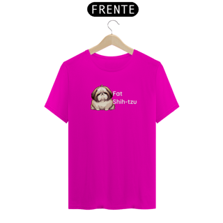 Nome do produto T-Shirt Classic - Fat Shih-tzu - Modelo 1